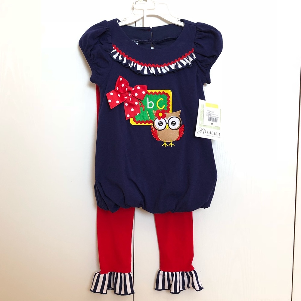 Brand New Bonnie Jean Toddler Girl Outfit
